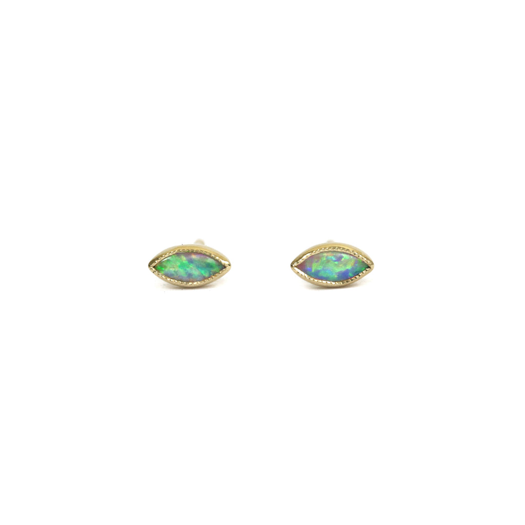 opal studs