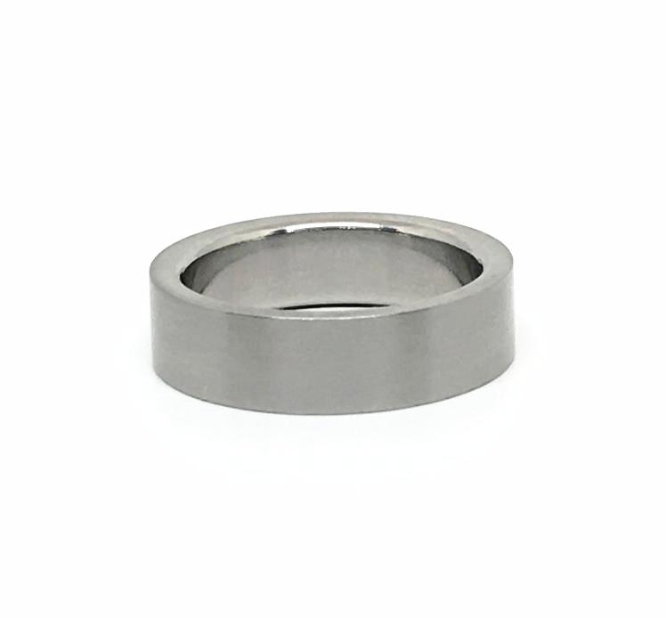 Steel 6mm Band Ring